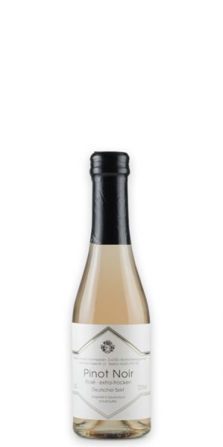 Pinot Noir Rose Sekt Extra Trocken Piccolo 0 2l Onlineshop Weingut Nibelungenhof